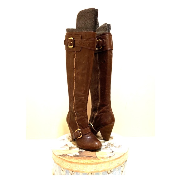 Tall Brown Vince Camuto Boots Size 7